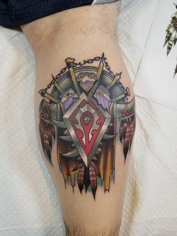 World of Warcraft Horde Tattoo Meaning: The Fierce Pride and Unity Behind This Faction Symbol!