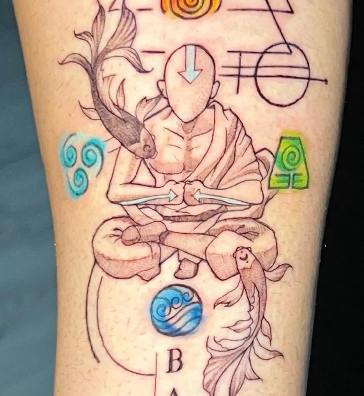 Avatar Airbender Tattoo Meaning