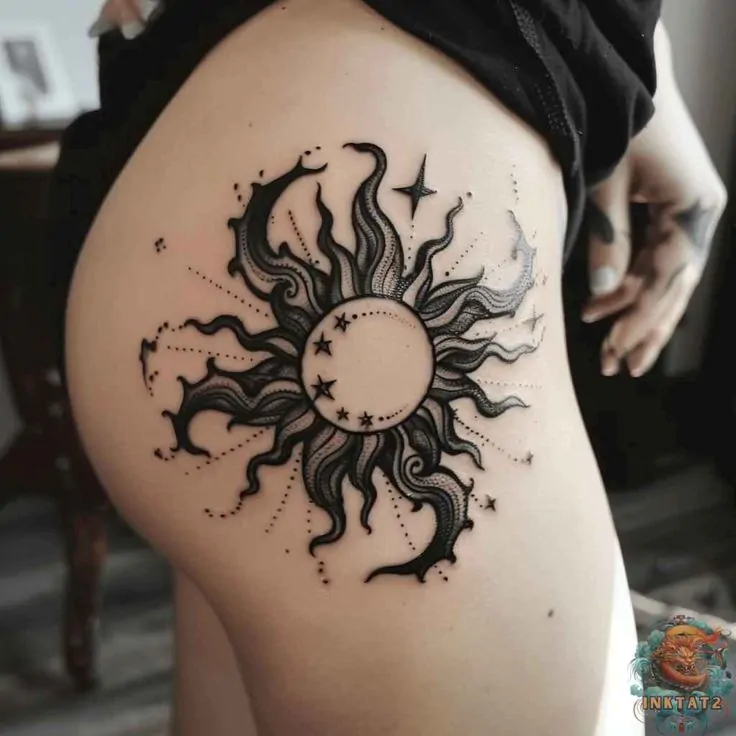 Popularity of Sun Tattoos