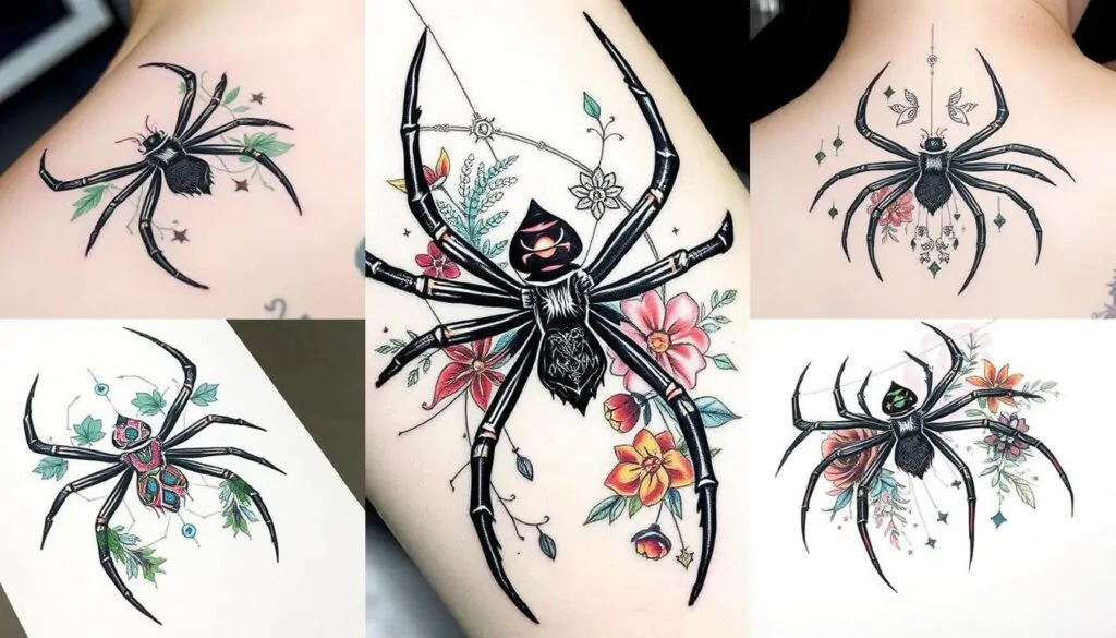 Black Widow Tattoo Styles Black Widow Tattoo Styles