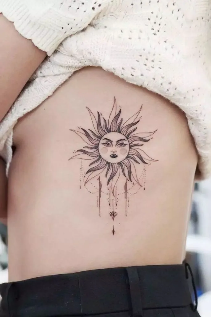 Sun Tattoo Spiritual Meaning