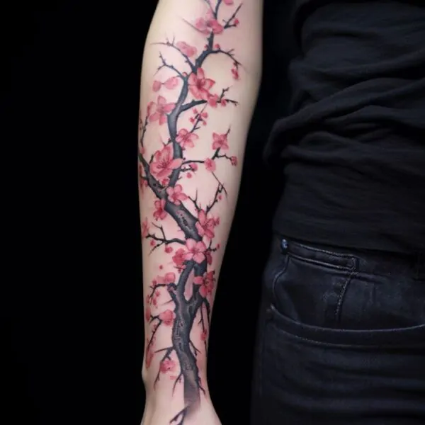 Cherry Blossom Tattoo Meaning: Discover the Cultural Symbolism of This Floral Tattoo