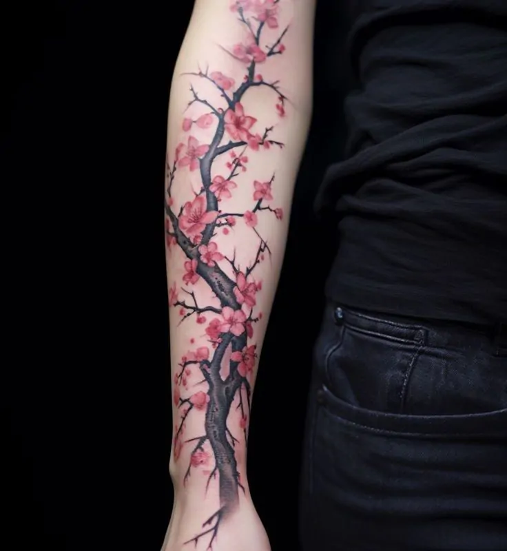 Cherry Blossom Tattoo Meaning: Discover the Cultural Symbolism of This Floral Tattoo