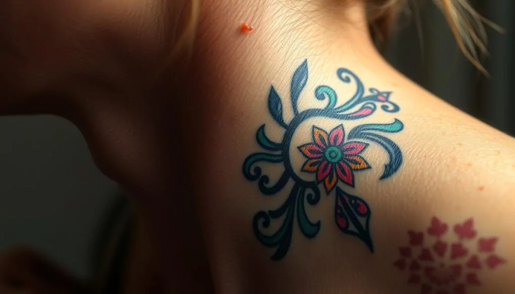 healing process for neck tattoos