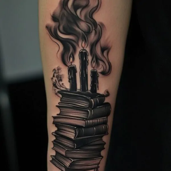 Candle Tattoo Meaning: Light in Darkness with Every Flicker
