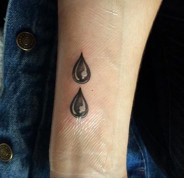 2 Teardrop Tattoo Meaning: The Double Symbol with a Dark History