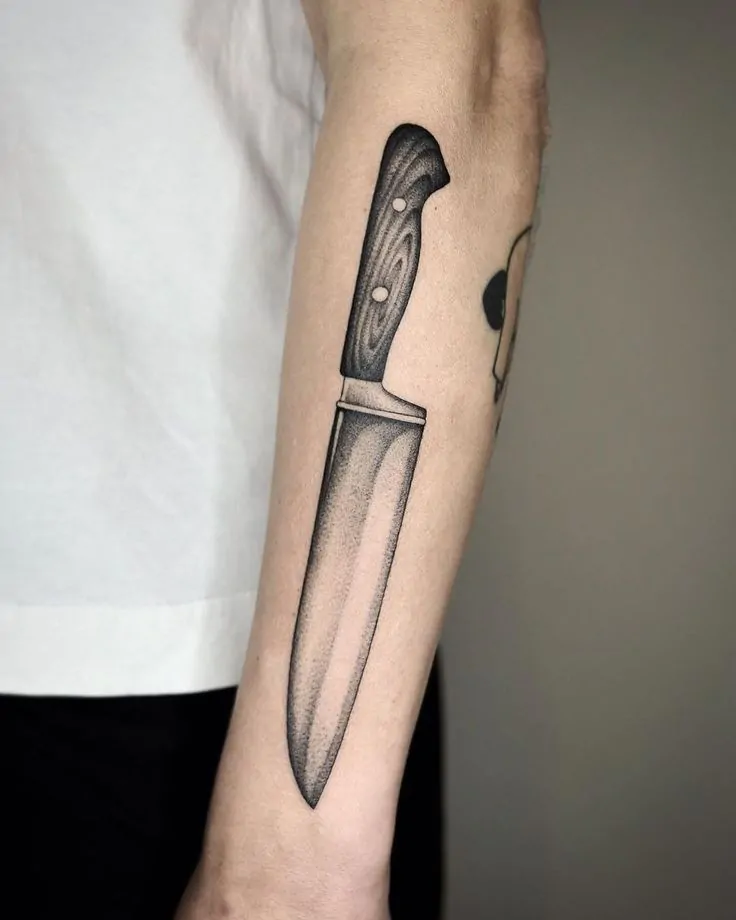 Knife Tattoo Ideas and meaning: The Sharp Symbol of Strength and Survival