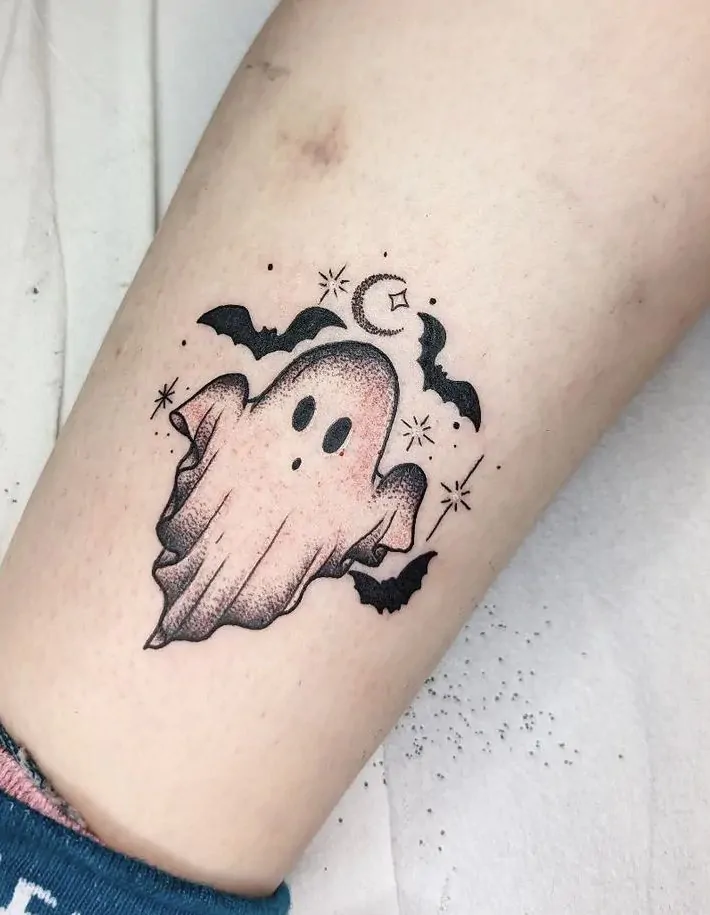 Paper Snow Ghost Tattoo Ideas and meaning: The Mysterious Symbol of Identity and Legacy