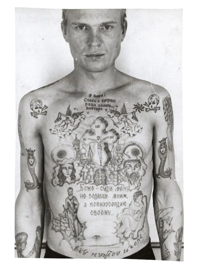 modern Russian prison tattoos