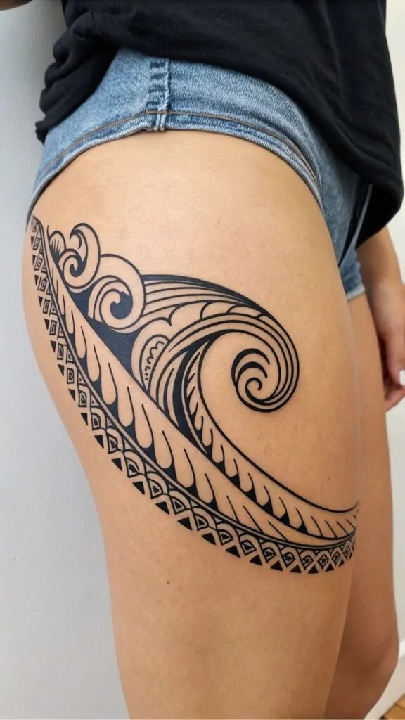 identity and social status in Polynesian tattoos